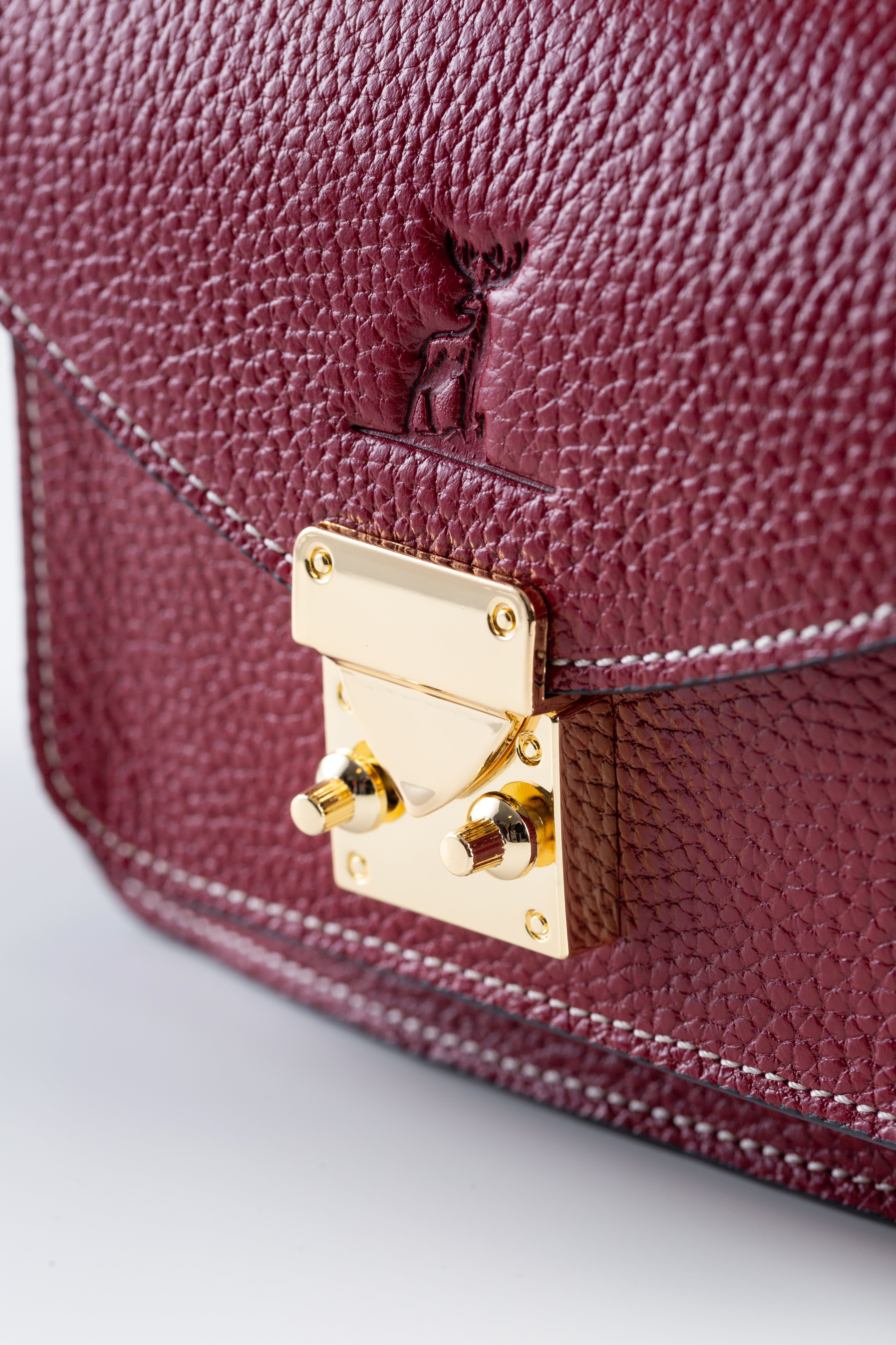 Satchel Bag - Bordo