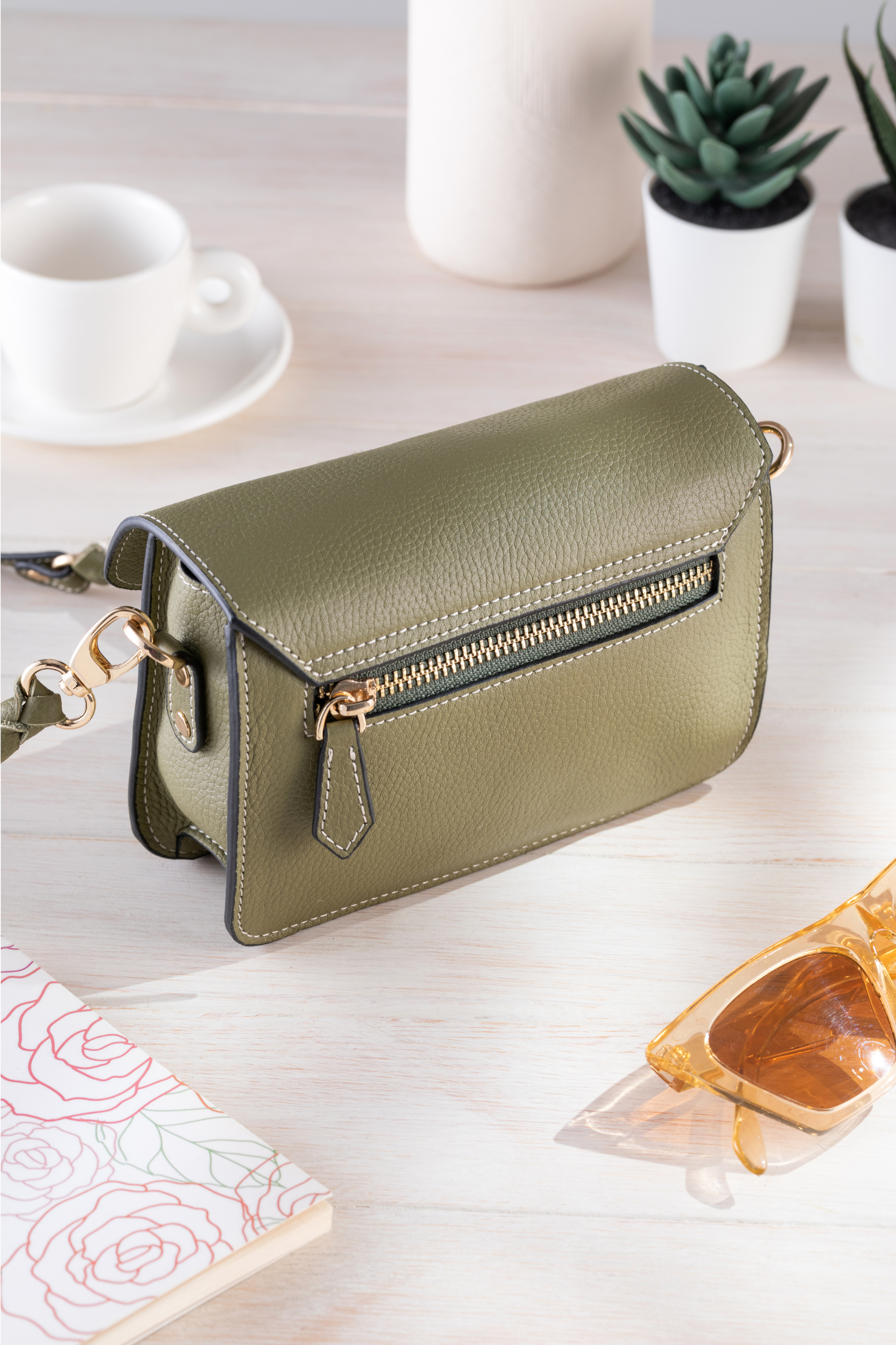Satchel Bag - Yeşil