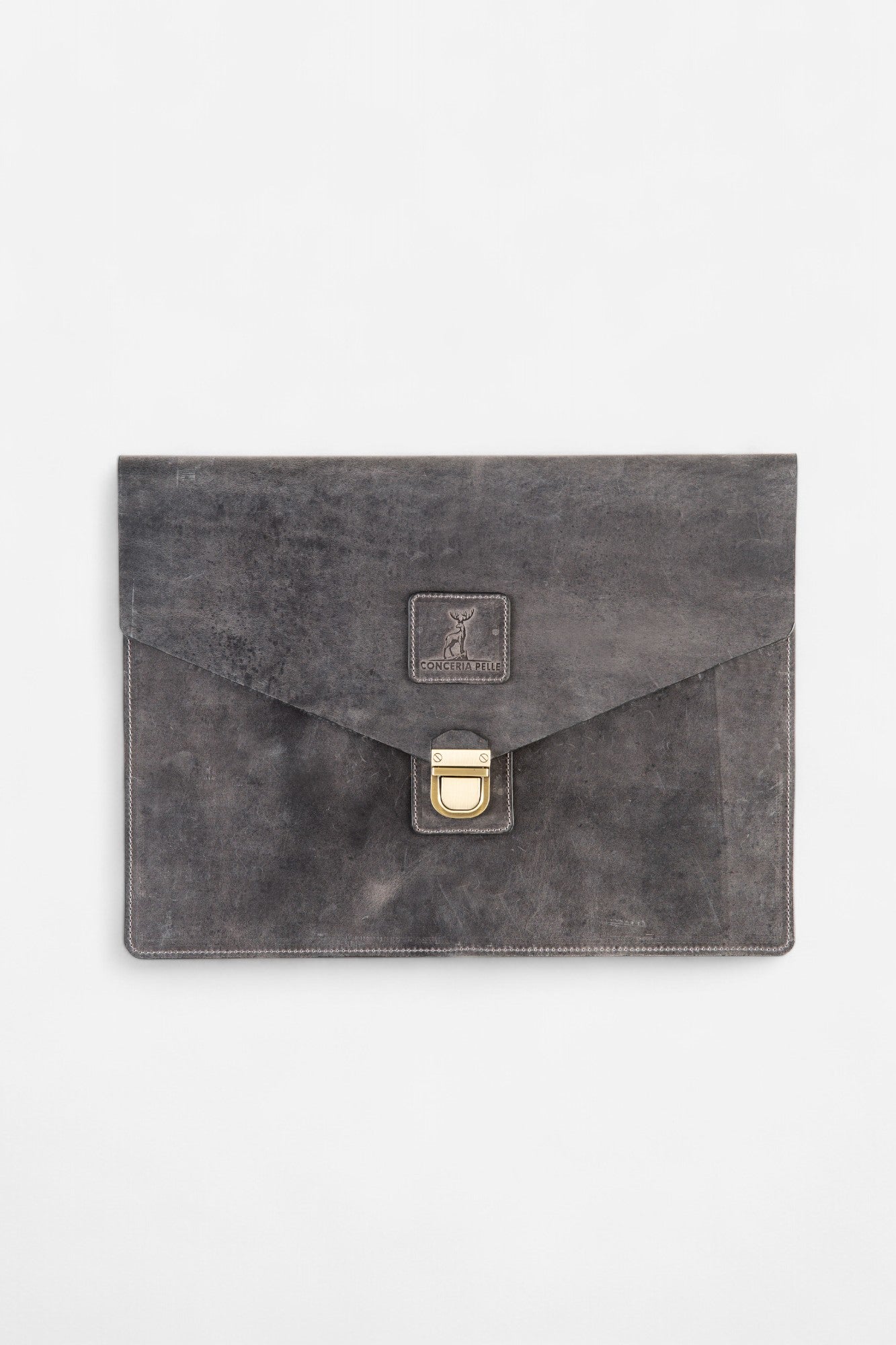 Hakiki Deri MacBook Kılfı Çantası Envelope Case