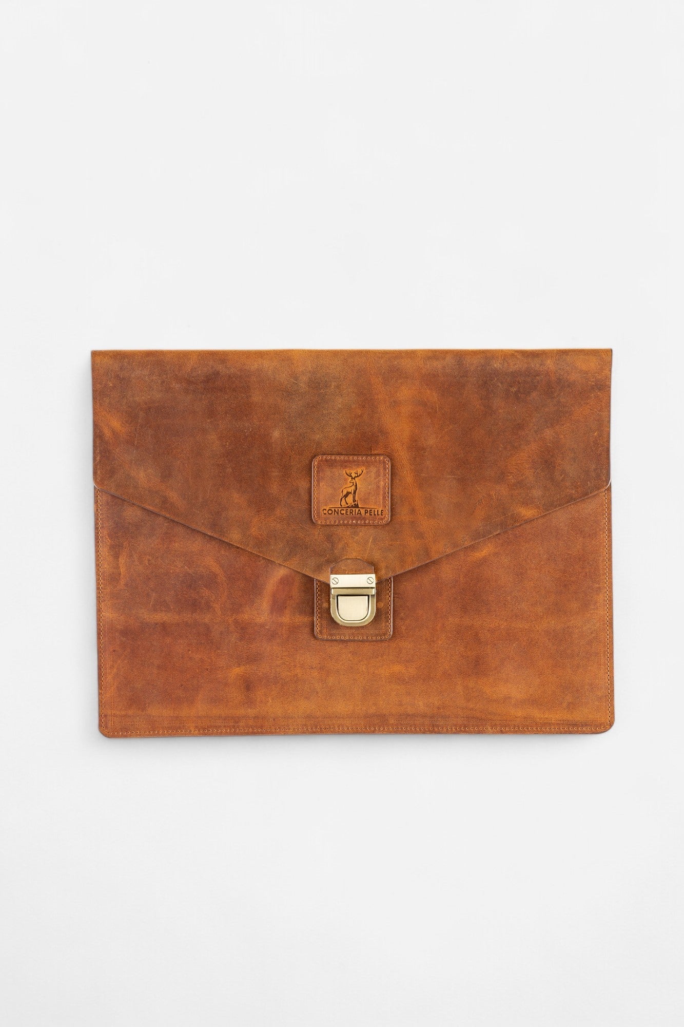 Hakiki Deri MacBook Kılfı Çantası Envelope Case